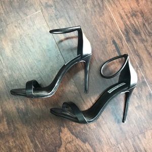 Steve Madden Black Heels Size 8.5